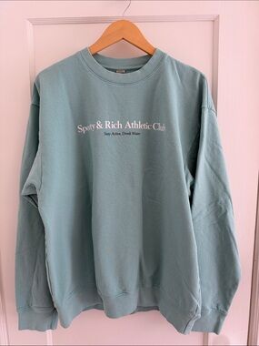 Sporty & Rich Athletic Club Crewneck